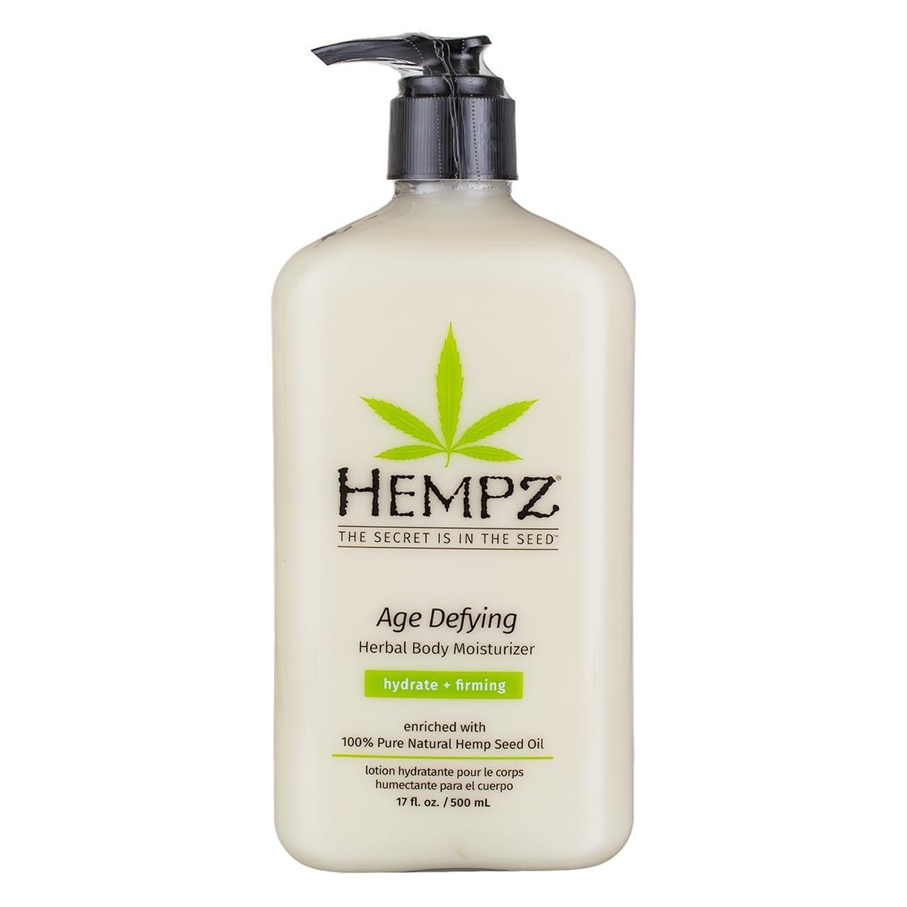 Product image of Hempz Age Defying Body Moisturizer 17 oz Pump 16.91 fl oz 17 oz Pack of 2